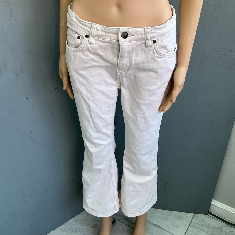 Vintage Urban Outfitters Cream Off White Women's Jeans